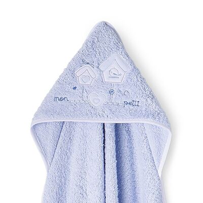 BATH TOWEL - 1X1 MT. MOD. PETIT - BLUE