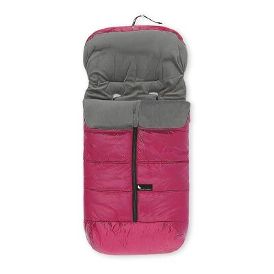 UNIVERSAL-FUSSSACK WASSERDICHT 46X105 CMS - KORALLENFLEECE - Fuchsia