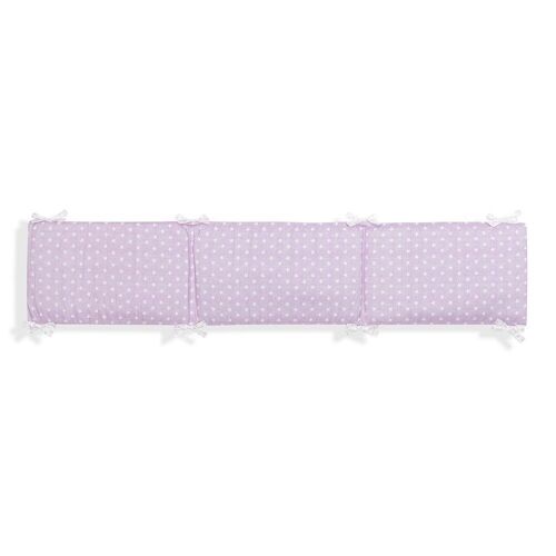 COT BUMPER - 40X185 - COTTON - MOD. STAR - PINK