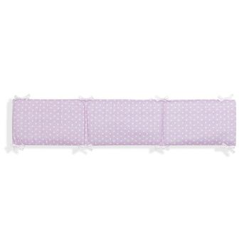 TOUR DE LIT - 40X185 - COTON - MOD. ÉTOILE - ROSE