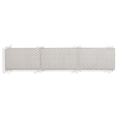 COT BUMPER - 40X226 - COTTON -MOD. STAR - BEIGE