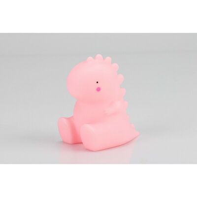 LED LAMP WITH BATTERY - MOD. DINOSAURIO - PINK