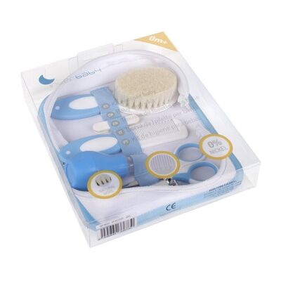 TOILET BAG (COMB+BRUSH+SCISSORS) - BLUE