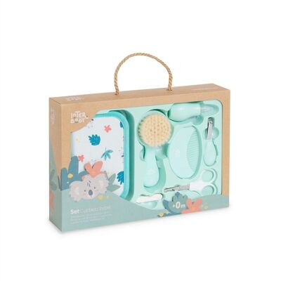 TOILET BAG (COMB+BRUSH+SCISSORS) - MOD. KOALA - GREEN