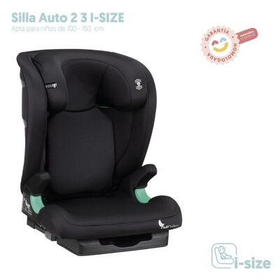 SILLA DE SEGURIDAD PARA COCHE- MOD. JUNIO - NEGRO