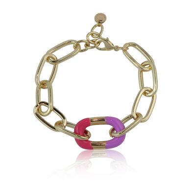 BRACELET ÉMAILLÉ HERMIONE COLOR BLOCK 2643