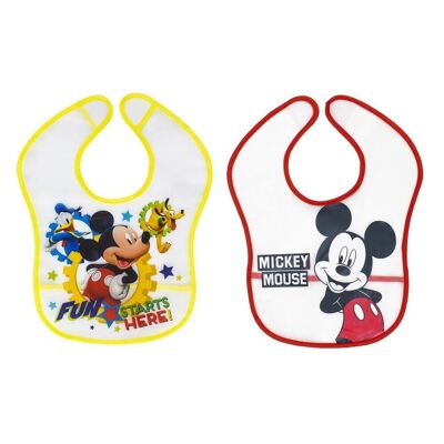 BABY BIB - PLASTICD - PACK 2 PCS. TIPO2