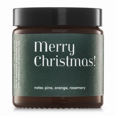 Candela profuma Minimal Mia Colonia Buon Natale - Abete 120g