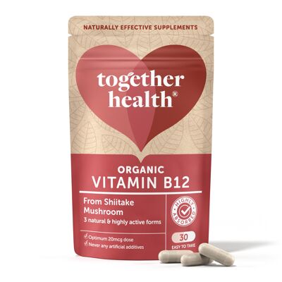 Vitamina B12 – Orgánica – 30 Cápsulas