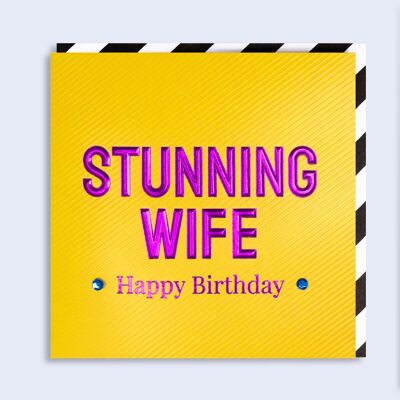 Compleanno vibrante della moglie