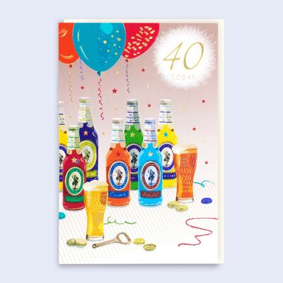 Celebraciones 40 cumpleaños Hombre