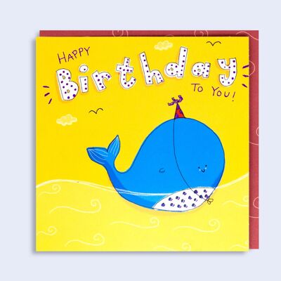 Sottaceti balena buon compleanno