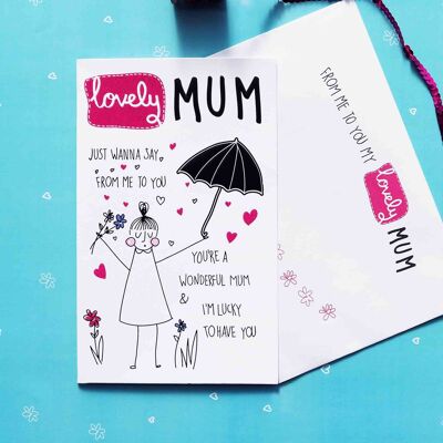 Doodles   Lovely Mum Birthday