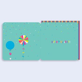 Ballons d'anniversaire lumineux de carte de néon 2