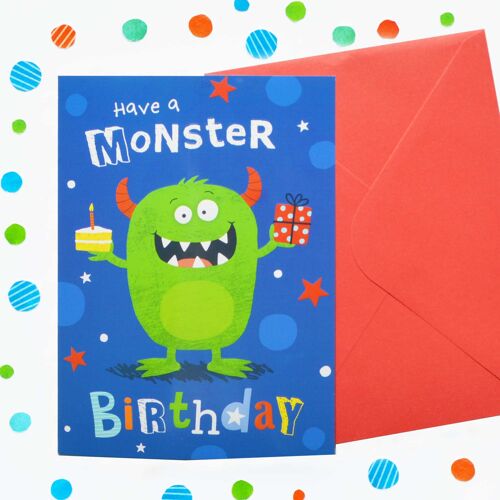Just to Say Have a Monster Birthday