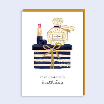 Just to Say Glam Birthday Card
