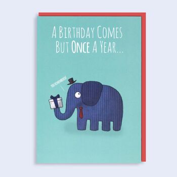 Juste pour dire anniversaire éléphant 1