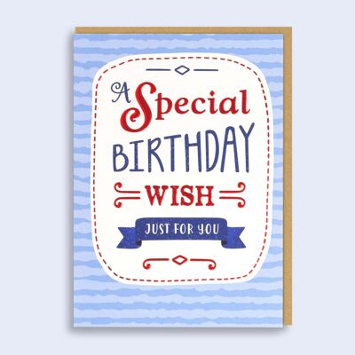 Just to Say  Birthday Wish