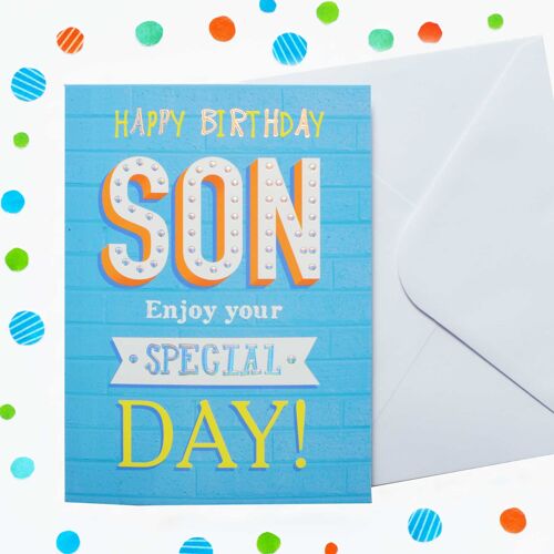 Just to Say Son Birthday