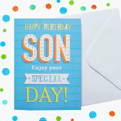 Solo para decir el cumpleaños de mi hijo