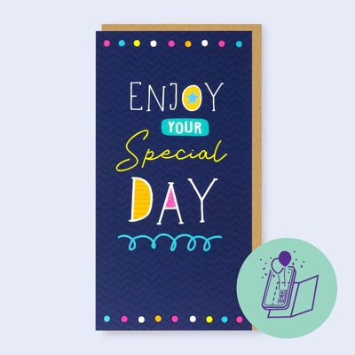 Video Greeting Card  Enjoy your Special Day
