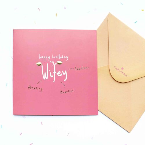 Little Moments  Wife Birthday Card