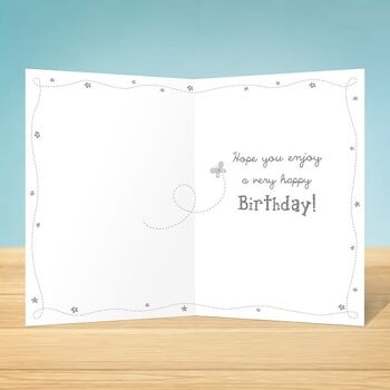The Write Thoughts Carte d'anniversaire Lovely Birthday Butterflys 2