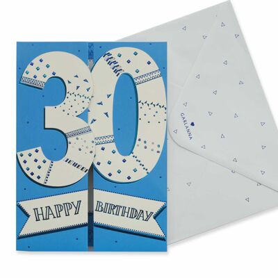 ¿Qué es otro año? Tarjeta de cumpleaños número 30 para hombre