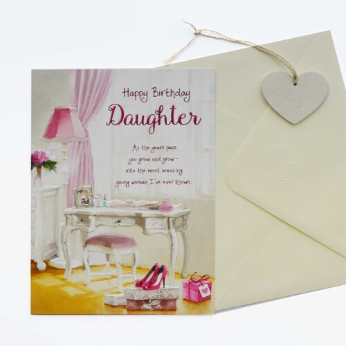 Words of Warmth Daughter Birthday Card