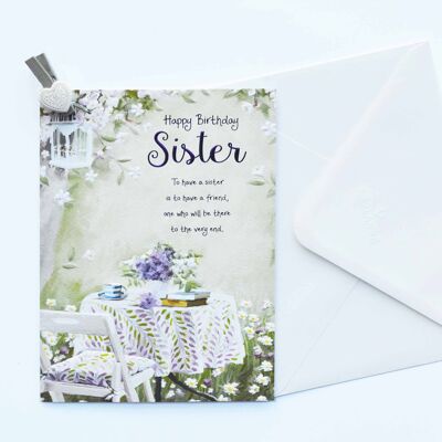 Words of Warmth Sister Birthday Card