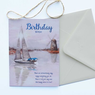 Words of Warmth Birthday Wishes Card