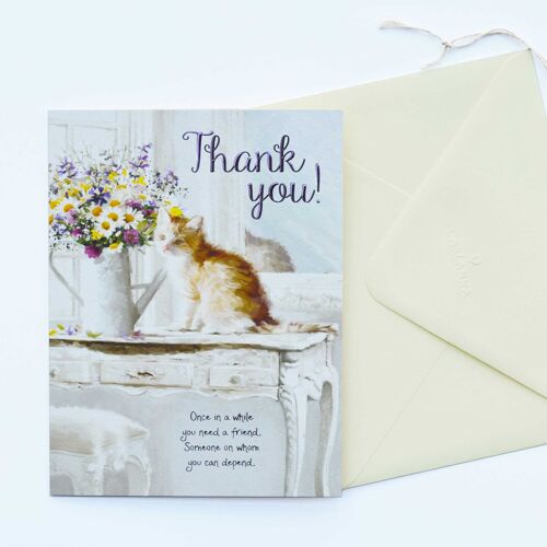 Words of Warmth Thank You Card