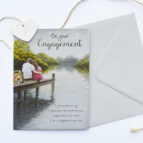 Words of Warmth Engagement Card