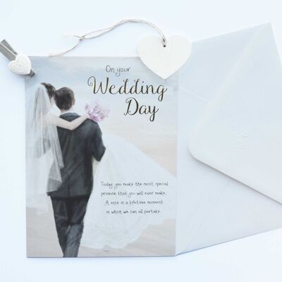 Words of Warmth On Your Wedding Day Card