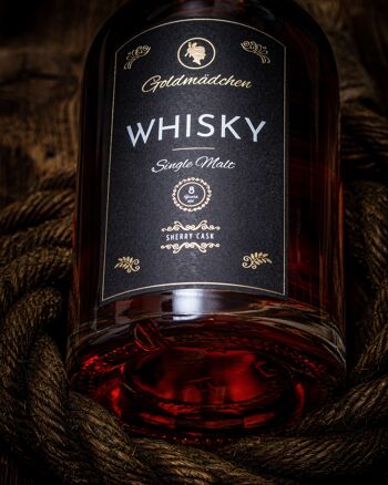 Goldgirl Single Malt Whisky Sherry Cask 42% vol. 0.5l 7