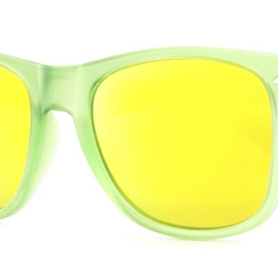 Sunglasses 101 way - green - yellow