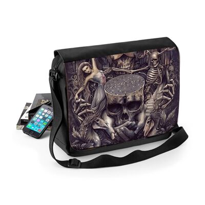 WSH - Labyrinth - Messenger Bag with artwork by Chris Lovell