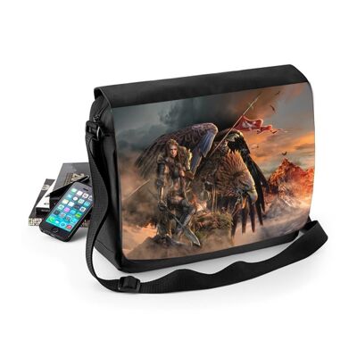 WSH - Eagle Rider - Messenger Bag artwork by Rajko Zigic