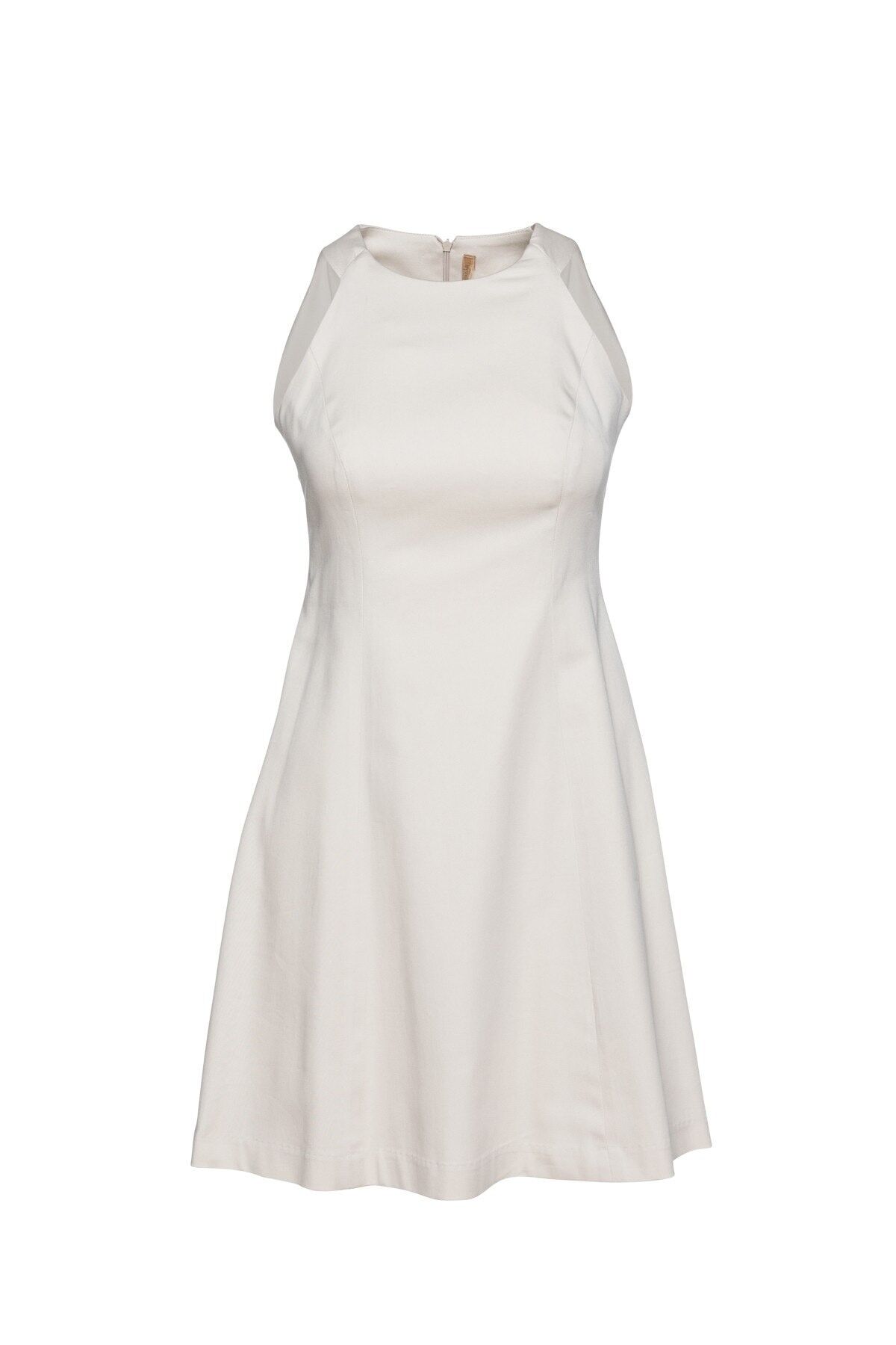 Robe Sable Sans Manches Ligne A