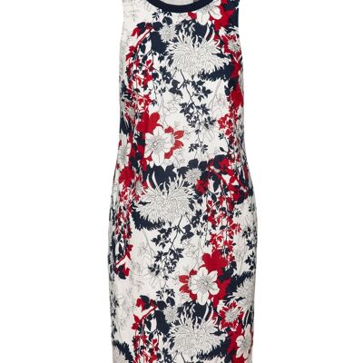 Abito senza maniche floreale di Conquista Fashion