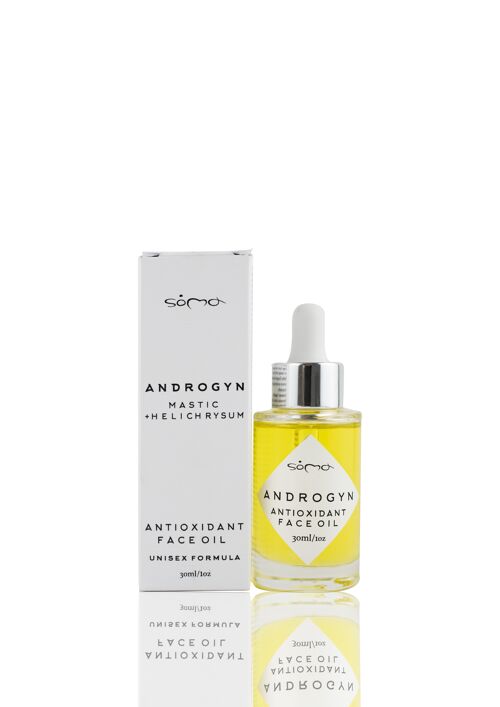 Soma ANDROGYN Antioxidant Face Oil with Mastic + Helichrysum