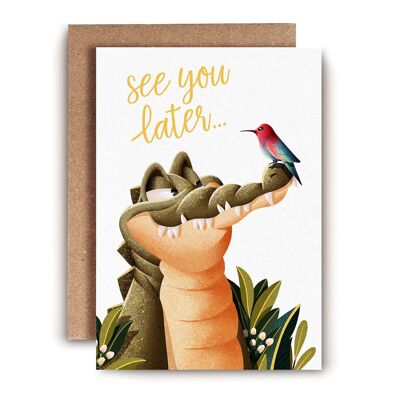 See You Later Leaving Card