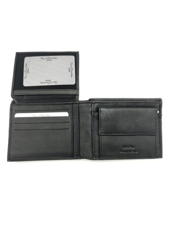 Coffret cadeau portefeuille en cuir + ceinture en cuir, pour homme, marque Renato Balestra, art. DK353-35.425 7