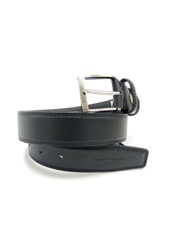 Confezione regalo portafoglio en peau + ceinture en peau, pour homme, marque Renato Balestra, art.  DK354-35.425 8