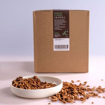 #C 5kg 100% coffee bio granola