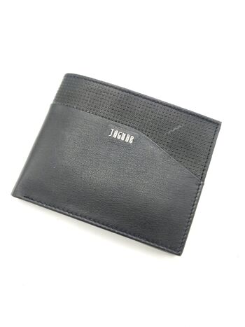 Coffret cadeau portefeuille en cuir + porte-clés en cuir, pour homme, marque Jaguar, art. D3056-35.062 3