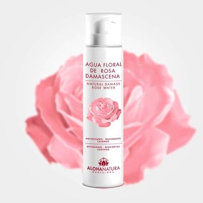 Agua Floral Rosa Damascena - Ayurveda - Tonico facial