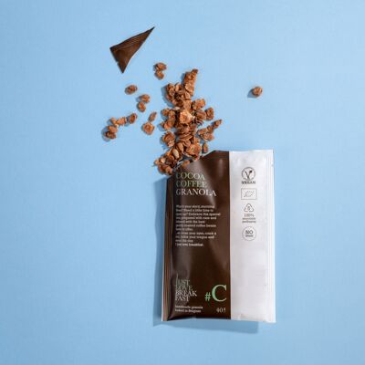 #C 40g 100% café granola bio