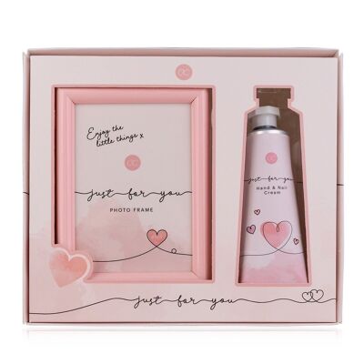 Bath set JUST FOR YOU in a gift box, incl. 60ml Ha