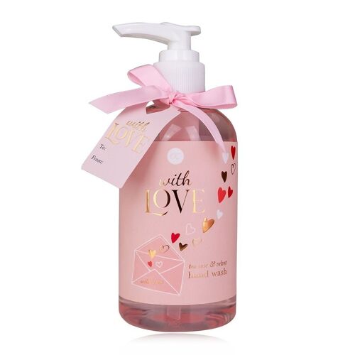 Handseife WITH LOVE in Pumpspender, 250ml, Duft: T